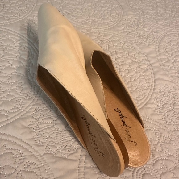 Free People leather mules size 40/ US 10 - Picture 9 of 10